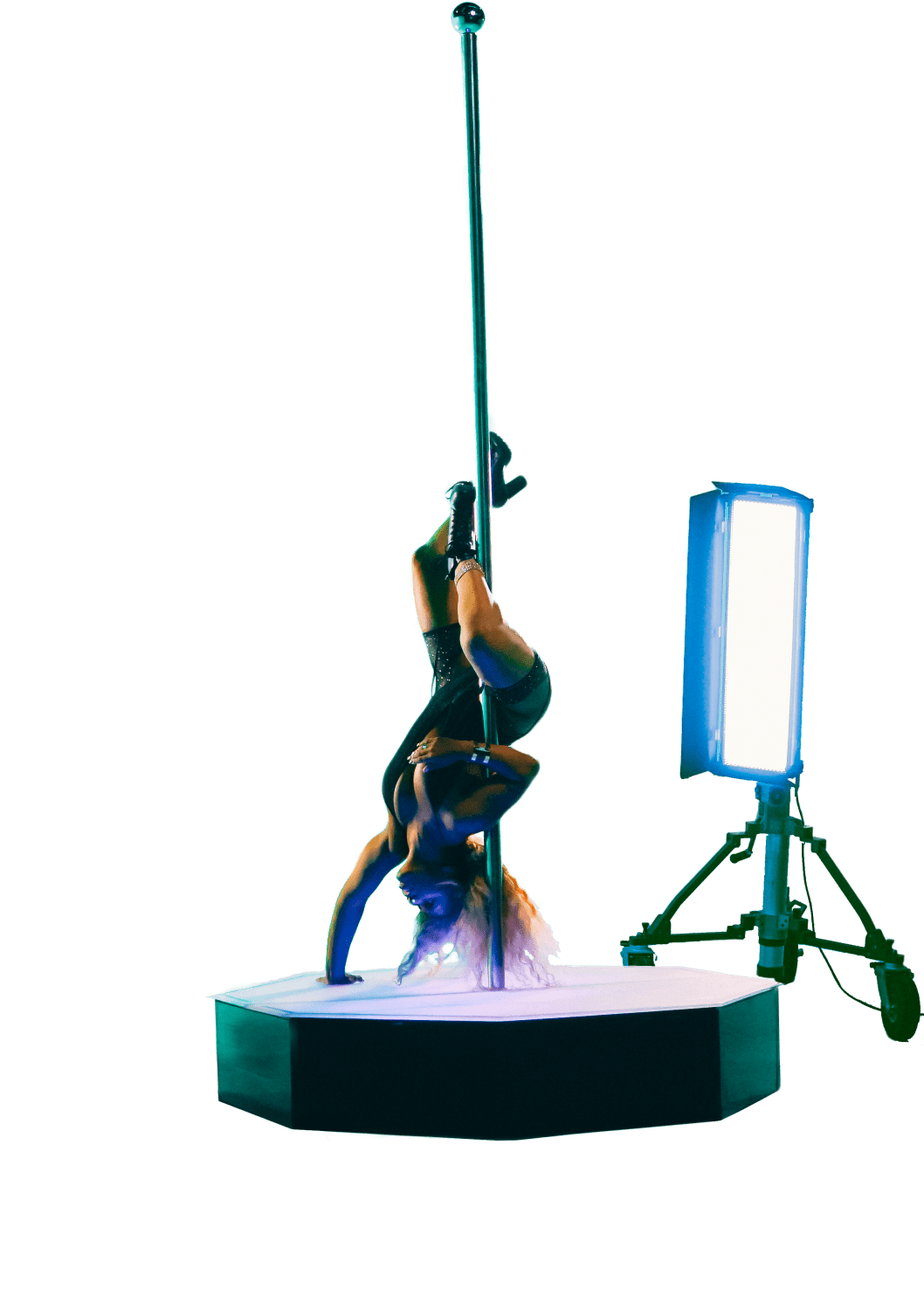 All Star Stages Portable Dance Poles