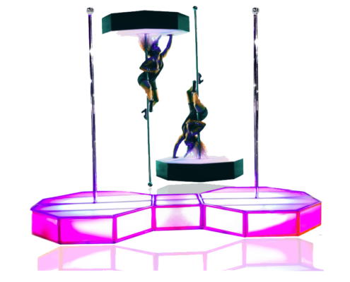 All Star Stages Pink Delight Double pole All Star Stages Pink Delight Double pole