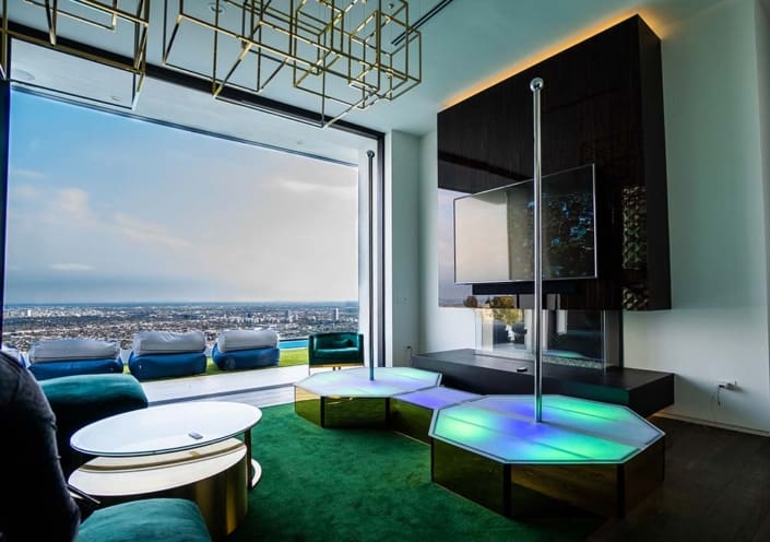 2500 px all star stages double portable stage and catwalk and ceiling free dance poles with LA view all star stages double portable stage and catwalk and ceiling free dance poles with LA view
