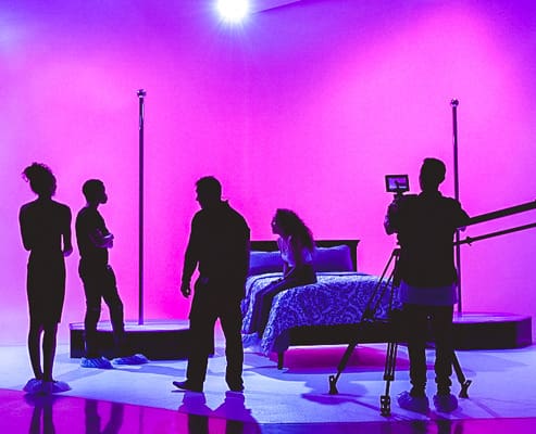 White psych All Star Stages on Set White psych All Star Stages on Set Love and Hip Hop